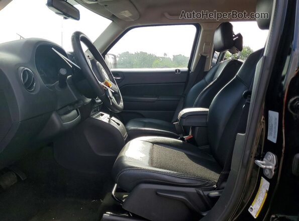 1C4NJPBA5GD761630 2016 JEEP PATRIOT Black Вид салону спереду