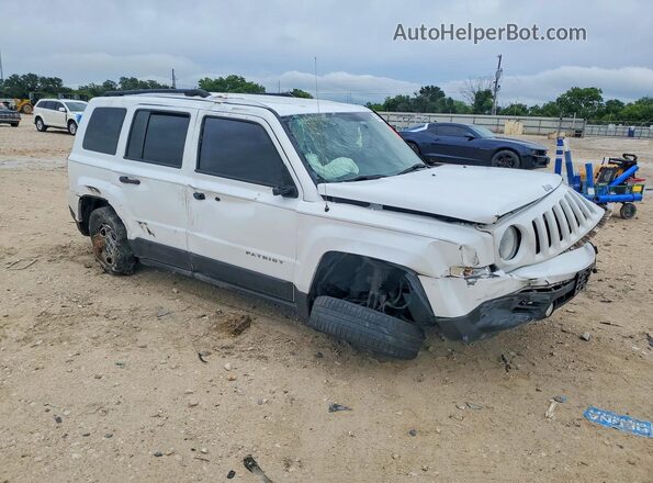 1C4NJPBA5HD166259 2017 JEEP PATRIOT White წინა მარჯვენა