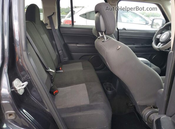1C4NJPBA6GD502290 2016 JEEP PATRIOT Black უკანა სალონის ხედი