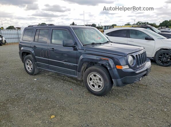 1C4NJPBA6GD502290 2016 JEEP PATRIOT Black წინა მარჯვენა