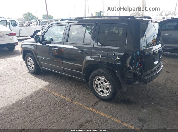 1C4NJPBA6GD655767 2016 JEEP PATRIOT Black Tył lewy