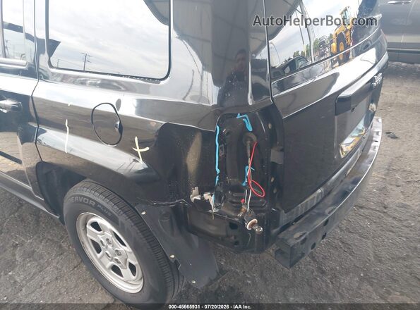 1C4NJPBA6GD655767 2016 JEEP PATRIOT Black Widok z przodu