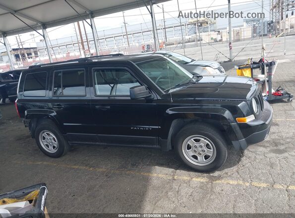 1C4NJPBA6GD655767 2016 JEEP PATRIOT Black Widok wnętrza 360 stopni