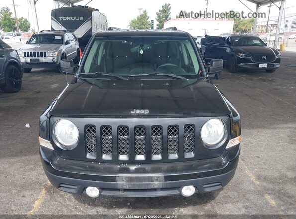 1C4NJPBA6GD655767 2016 JEEP PATRIOT Black Widok wnętrza z tyłu