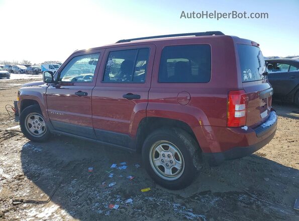 1C4NJPBA6GD748336 2016 JEEP PATRIOT Red Tył lewy