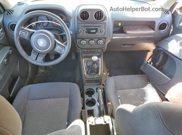 1C4NJPBA6GD748336 2016 JEEP PATRIOT Red Widok deski rozdzielczej