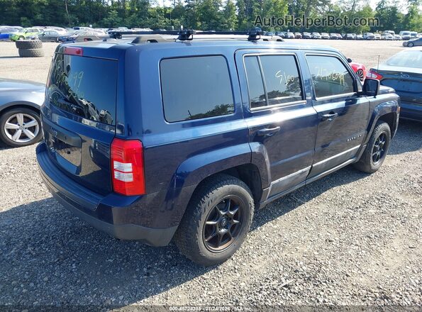 1C4NJPBA6HD102425 2017 JEEP PATRIOT Синий Задняя правая четверть