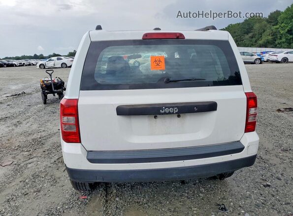 1C4NJPBA6HD134632 2017 JEEP PATRIOT White Հետևի տեսք