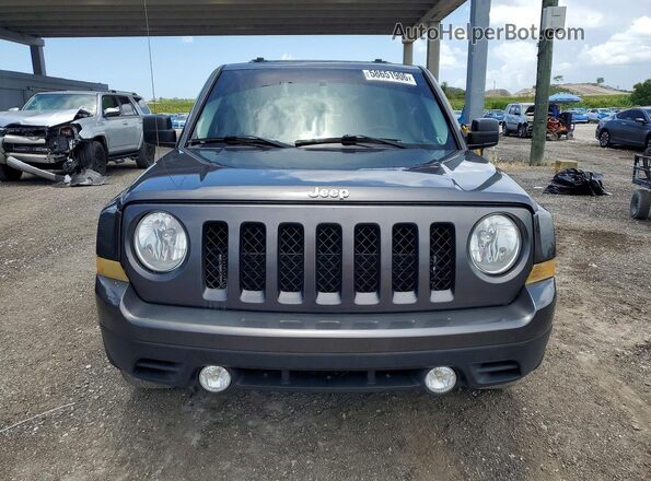 1C4NJPBA6HD146022 2017 JEEP PATRIOT Black Front view