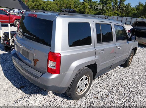 1C4NJPBA7GD678393 2016 JEEP PATRIOT Silver უკანა მარჯვენა