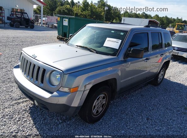 1C4NJPBA7GD678393 2016 JEEP PATRIOT Silver წინა მარცხენა ხედი სამი მეოთხედიდან