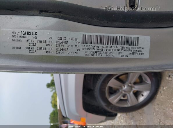 1C4NJPBA7GD774931 2016 JEEP PATRIOT Gray Engine compartment view