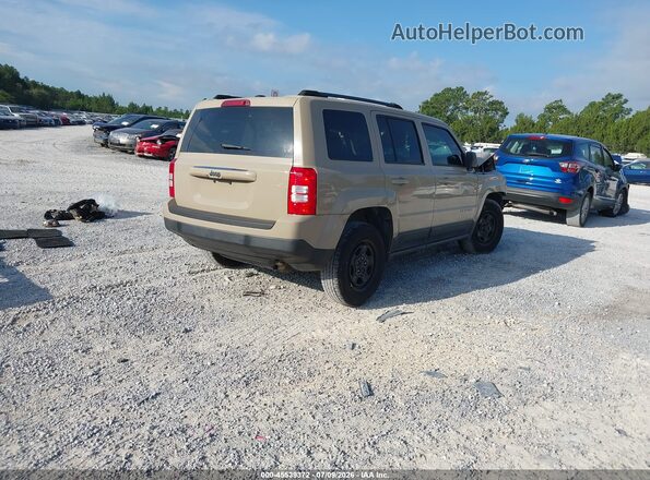 1C4NJPBA7HD199392 2017 JEEP PATRIOT Tan Հետևի աջ