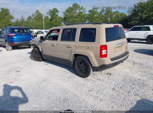 1C4NJPBA7HD199392 2017 JEEP PATRIOT Tan Հետևի ձախ