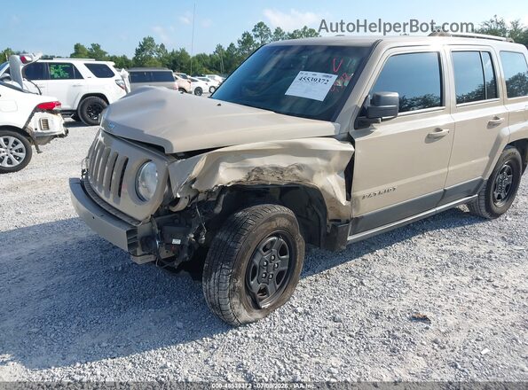 1C4NJPBA7HD199392 2017 JEEP PATRIOT Tan Դիմացի տեսք