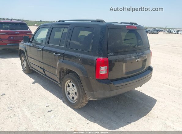 1C4NJPBA8GD807676 2016 JEEP PATRIOT Black Rear left