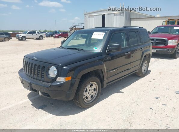 1C4NJPBA8GD807676 2016 JEEP PATRIOT Black Front left
