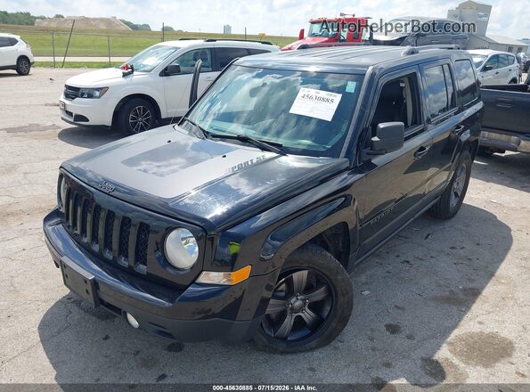1C4NJPBA9GD642317 2016 JEEP PATRIOT Black Առջևի ձախ երեք քառորդ տեսարան