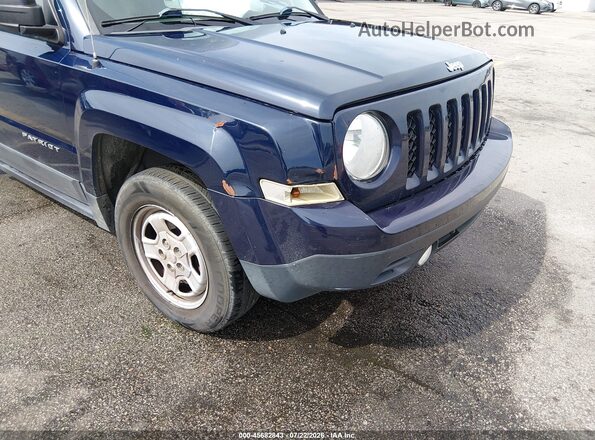 1C4NJPBA9GD669730 2016 JEEP PATRIOT Blue Вид спереду