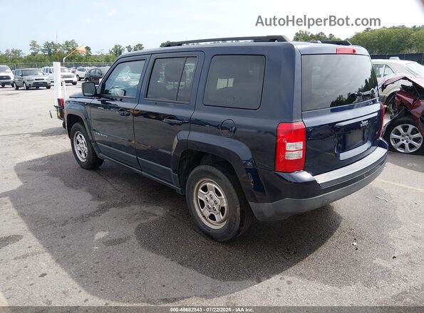 1C4NJPBA9GD669730 2016 JEEP PATRIOT Blue Задня ліва чверть