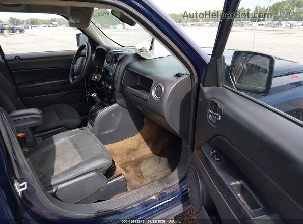 1C4NJPBA9GD669730 2016 JEEP PATRIOT Blue Вид салону спереду