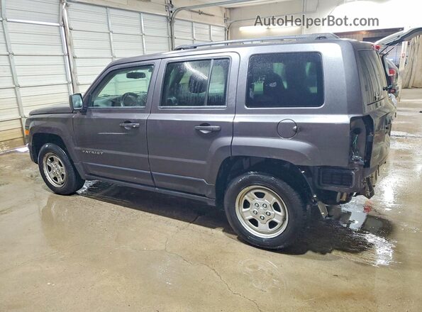 1C4NJPBAXGD537530 2016 JEEP PATRIOT Gray Trasero izquierdo