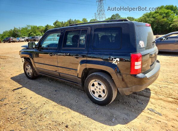 1C4NJPBAXGD601002 2016 JEEP PATRIOT Black უკანა მარცხენა