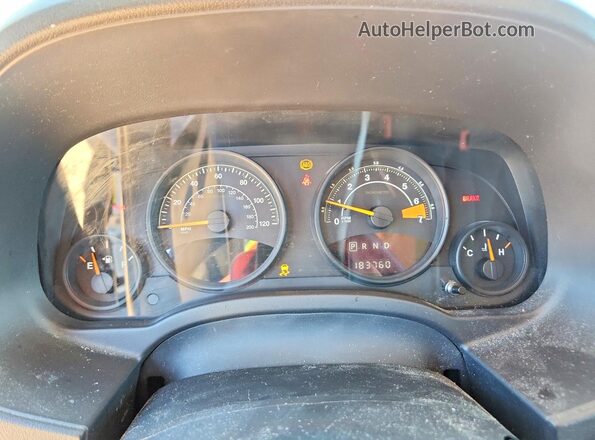 1C4NJPBAXGD601002 2016 JEEP PATRIOT Black ხელსაწყოთა პანელის ხედი