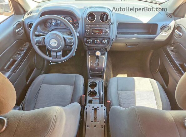 1C4NJPBAXGD601002 2016 JEEP PATRIOT Black წინა პანელის ხედი
