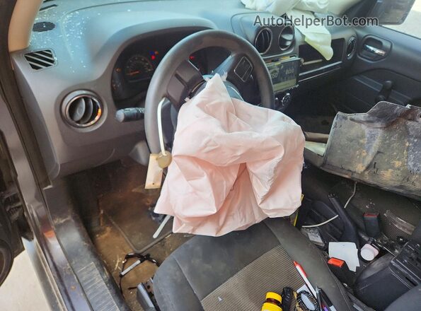 1C4NJPBAXGD641984 2016 JEEP PATRIOT Gray Вид панелі приладів
