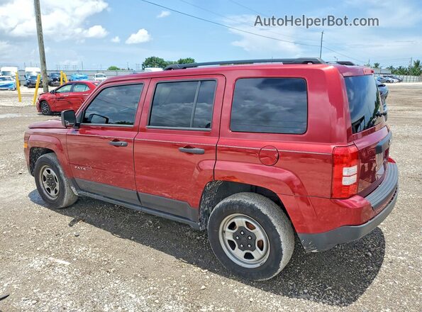 1C4NJPBAXGD783820 2016 JEEP PATRIOT Red Задня ліва чверть