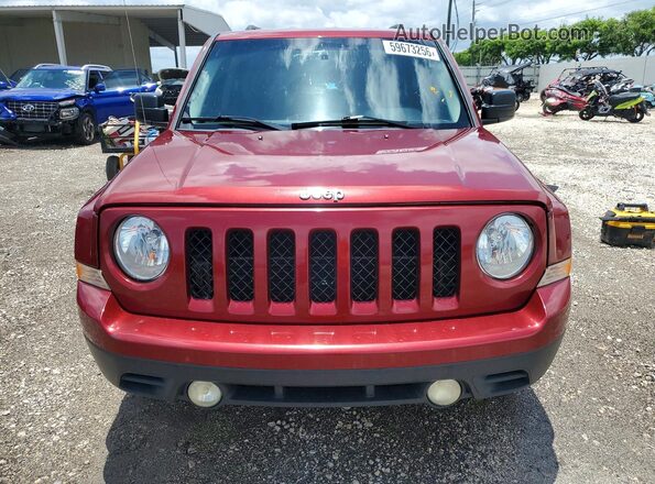 1C4NJPBAXGD783820 2016 JEEP PATRIOT Red Вид спереду