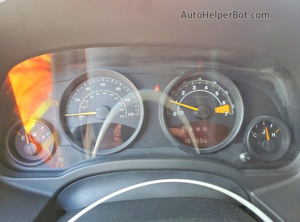 1C4NJPBAXGD783820 2016 JEEP PATRIOT Red Вид щитка приладів