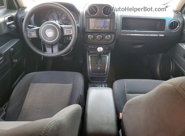 1C4NJPBAXGD783820 2016 JEEP PATRIOT Red Вид панелі приладів