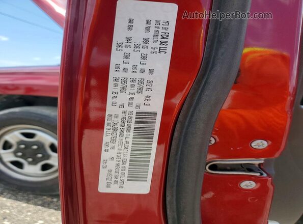 1C4NJPBAXGD783820 2016 JEEP PATRIOT Red Вид наклейки з VIN-кодом