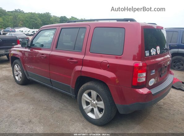 1C4NJPBB0GD698882 2016 JEEP PATRIOT Красный Задняя левая четверть