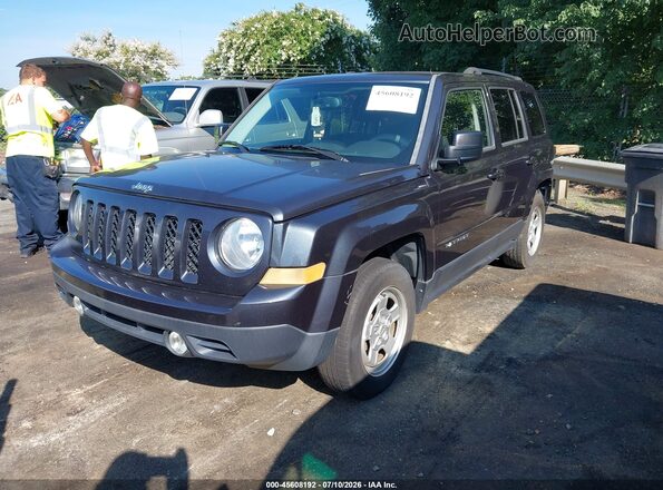 1C4NJPBB1GD526988 2016 JEEP PATRIOT Black Przód lewy