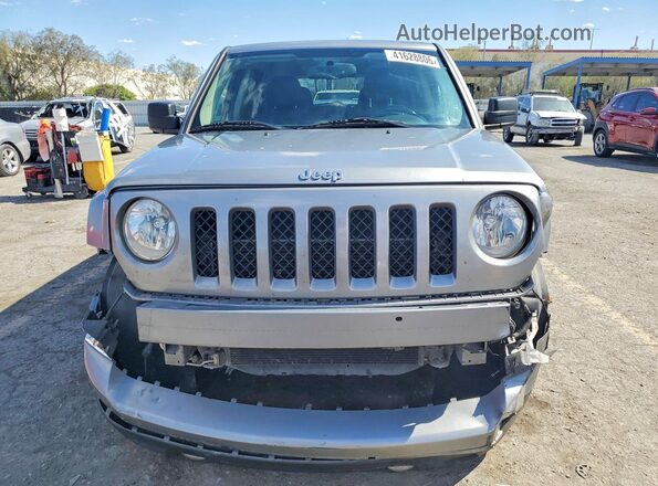 1C4NJPBB1GD700736 2016 JEEP PATRIOT Серый Вид спереди