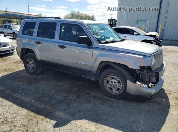 1C4NJPBB1GD700736 2016 JEEP PATRIOT Серый Передняя правая четверть