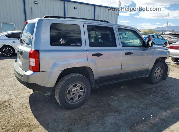 1C4NJPBB1GD700736 2016 JEEP PATRIOT Серый Задняя правая четверть