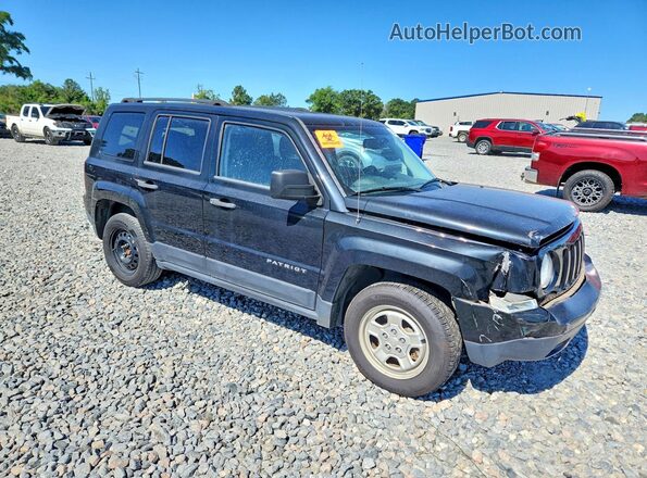 1C4NJPBB4GD808171 2016 JEEP PATRIOT Black Front right