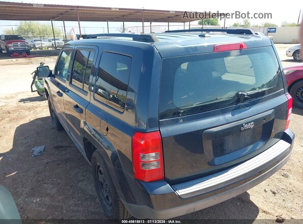 1C4NJPBB5GD562070 2016 JEEP PATRIOT Черный Задняя левая четверть