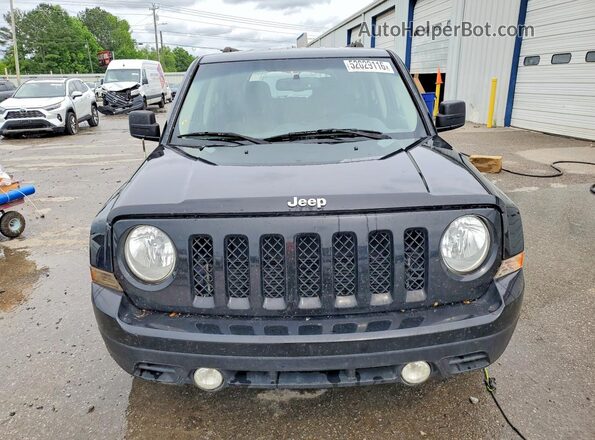 1C4NJPBB5GD604365 2016 JEEP PATRIOT Black წინა ხედი
