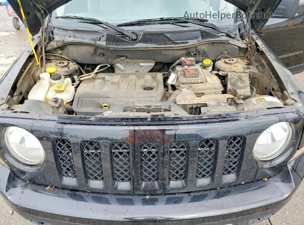 1C4NJPBB5GD604365 2016 JEEP PATRIOT Black უკანა სალონის ხედი