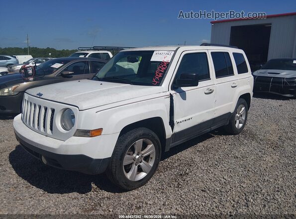 1C4NJPBB6GD548615 2016 JEEP PATRIOT White წინა მარცხენა ხედი სამი მეოთხედიდან