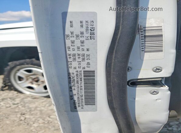 1C4NJPBB6GD770622 2016 JEEP PATRIOT White VIN sticker view