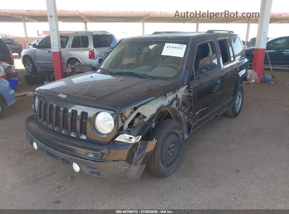 1C4NJPBB6HD157675 2017 JEEP PATRIOT Black Przód lewy