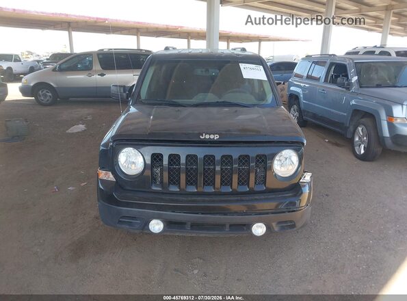 1C4NJPBB6HD157675 2017 JEEP PATRIOT Black Widok z przodu