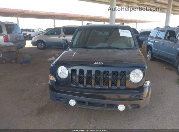 1C4NJPBB6HD157675 2017 JEEP PATRIOT Black Widok zestawu wskaźników