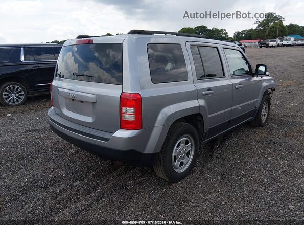 1C4NJPBB8GD649574 2016 JEEP PATRIOT Silver Trasero derecho